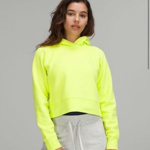 Lululemon loungefull cropped hoodie